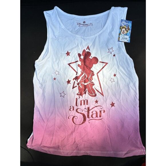 HTF Rare Disneyland Paris 25th Anniversary Shirt NWT I’m A Star Minnie Sz Med - Picture 1 of 10